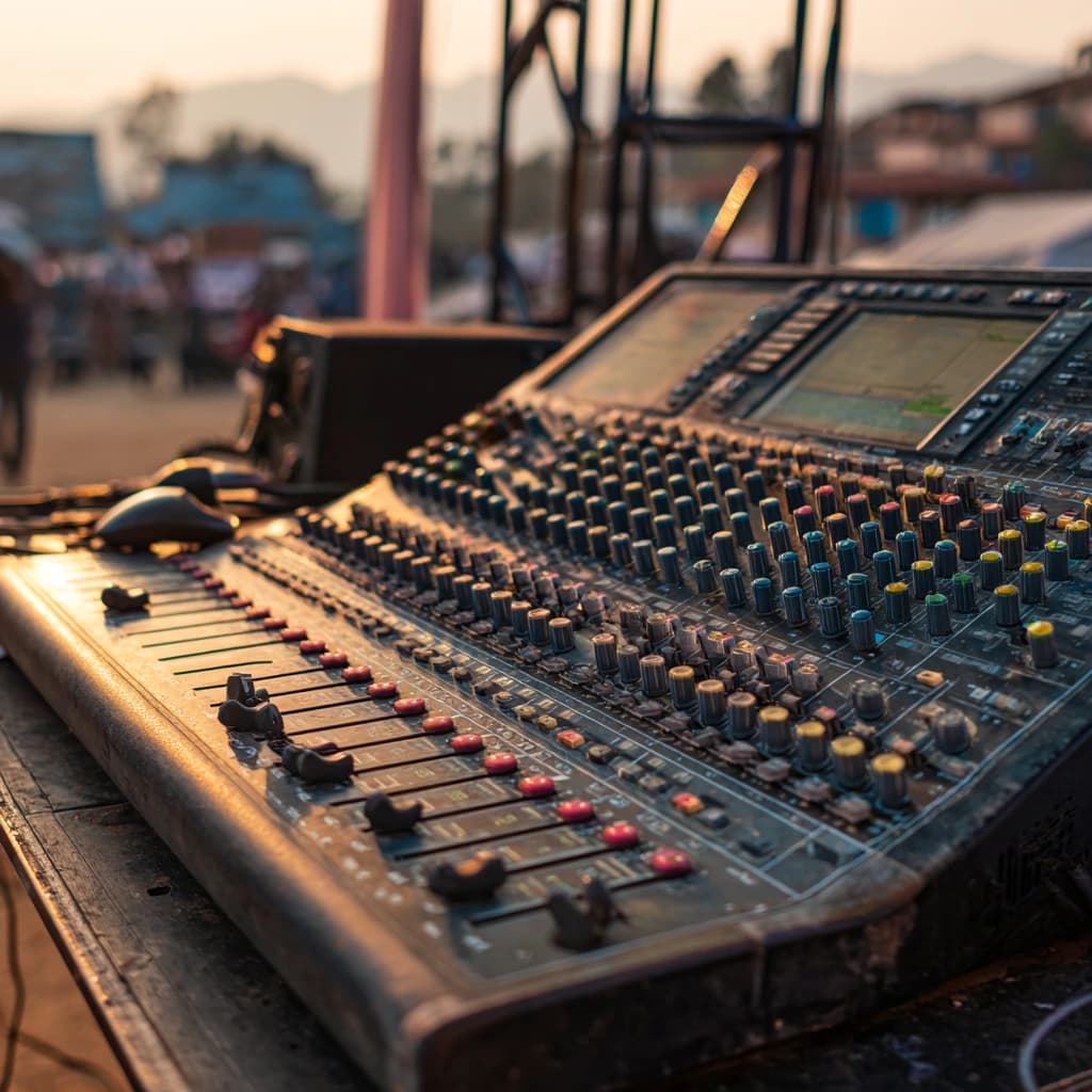 Behind the Scenes: Setting Up a Live Concert